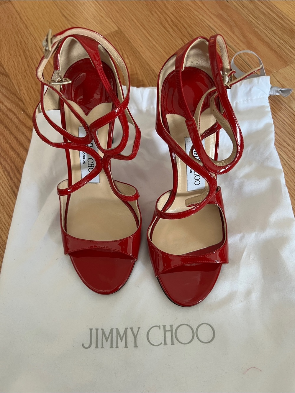 Jimmy Choo Patent Heel